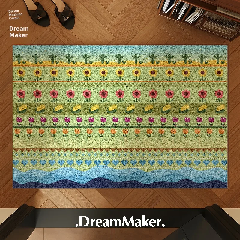 

Forest Entrance Door Mat Cusizable Dust Removal Loop Design No Wa Dirt Resistant Indoor Outdoor Mat