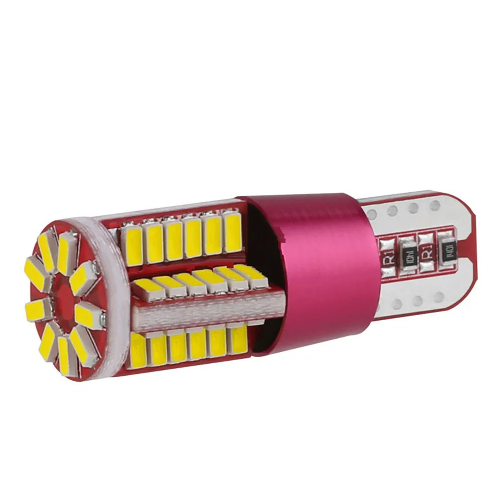 2 PCs T10 57-smd3014 w5w 194 168 CANbus led car bulbs with flaw parking light bulbs for car 12 V