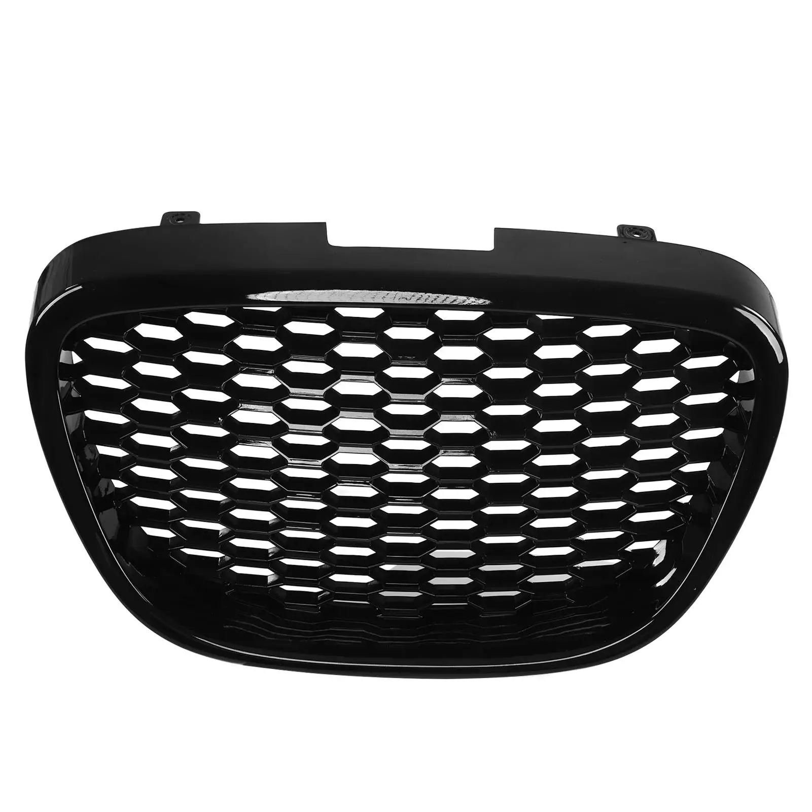 

Black Glossy Front Grille Mesh Grill for Altea Toledo MK3 5P 04-09 Heatproof Bumper Upgrade