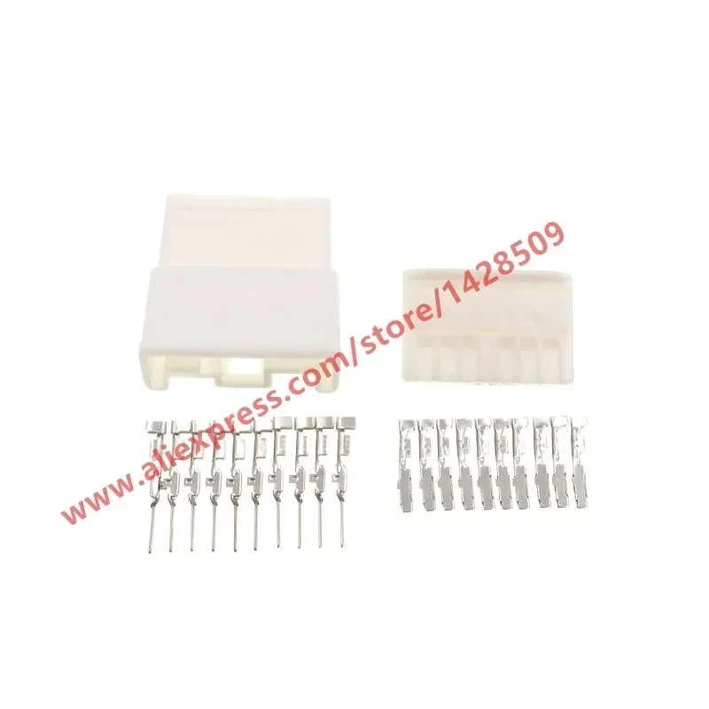 1 Pcs 10 Pin Auto Car Rear Mirror Switch Connector Female Male Wire Plug For Toyota