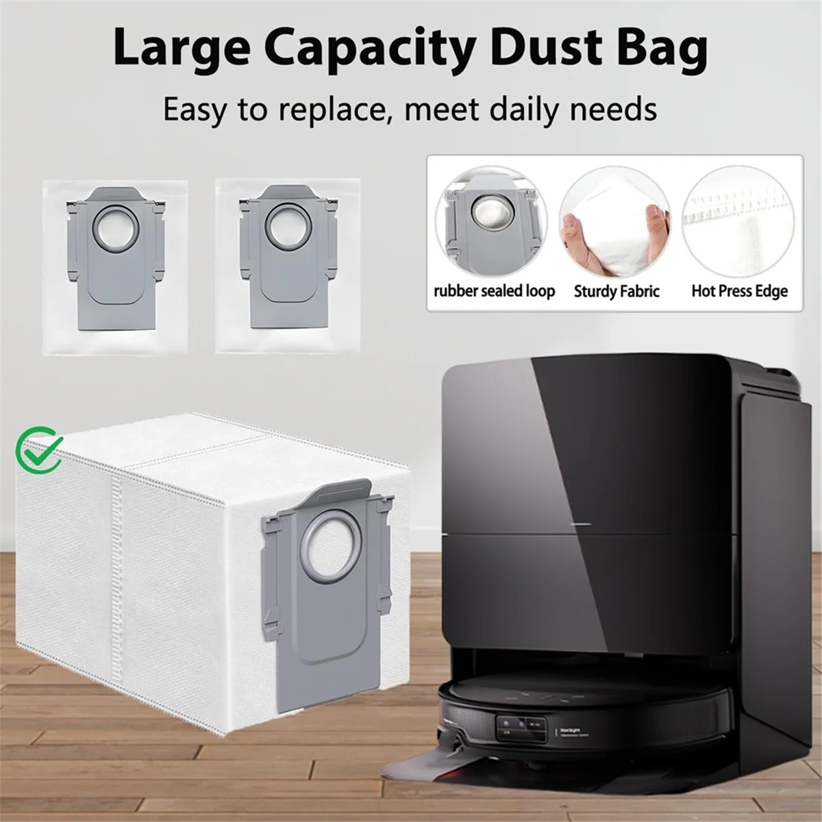 NEU für Roborock Saros 10/S9 M – Shoe Bag Dust Bewertung und Preis