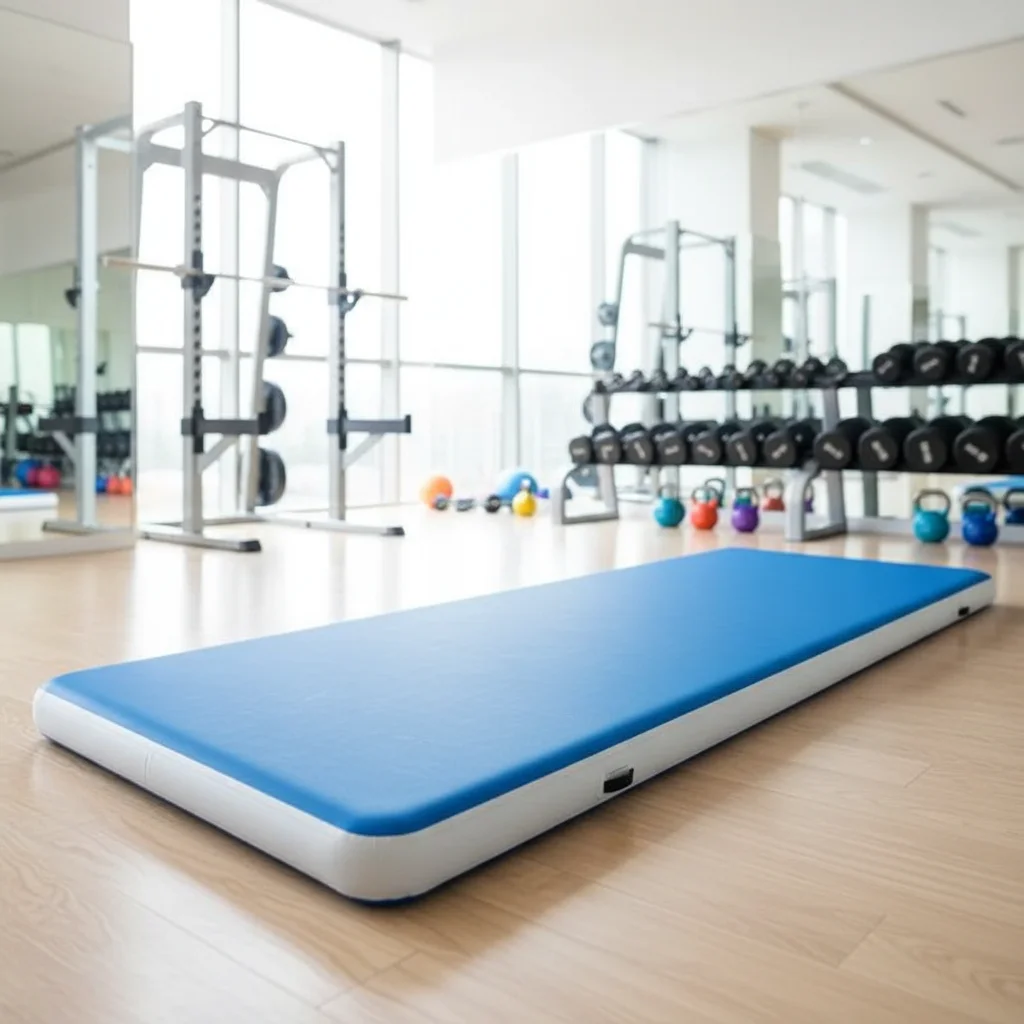 Rolling Track Airtrack Mat Customized Inflatable Mat for Yoga Gymnastics & Home Gym Bulk Order Available