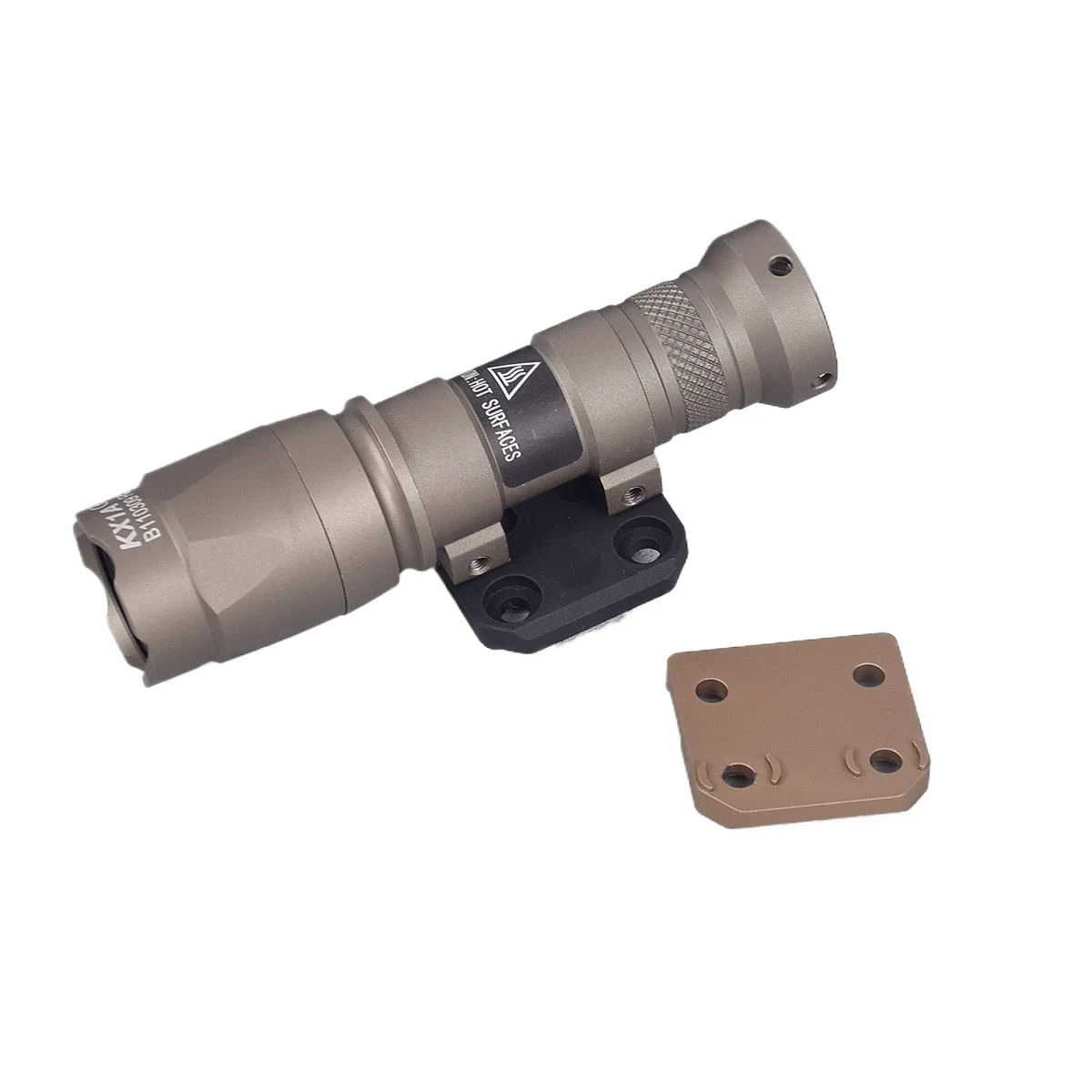 Taktische ARIS Serie Surefire M300 M600 Offset Scout Mount M-LK Keymod CNC SMR Schienenbasis Airsoft Taschenlampe Jagdzubehör – Detail 17