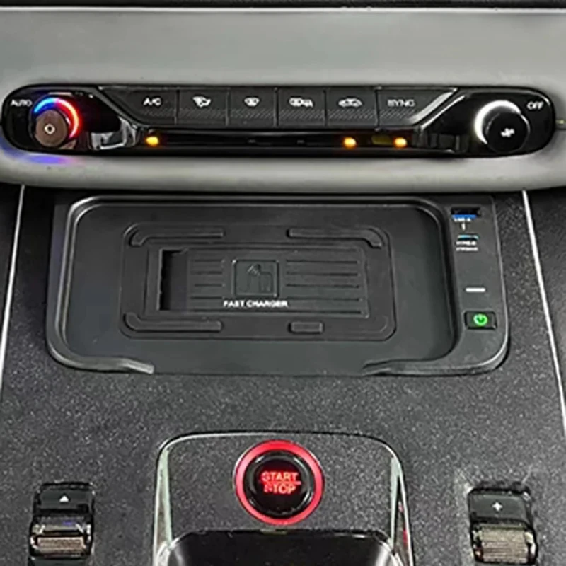 Car center console phone charger 15w wireless charger phone charger charging holder for Trumpchi Empow 2021 2022 2023