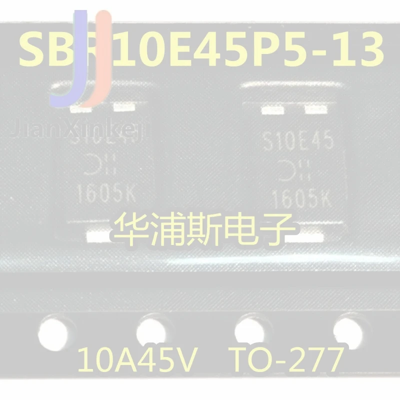 20pcs 100% orginal new  SBR10E45P5 Silkscreen S10E45 45V10A with heat sink SMD Schottky diode TO-277
