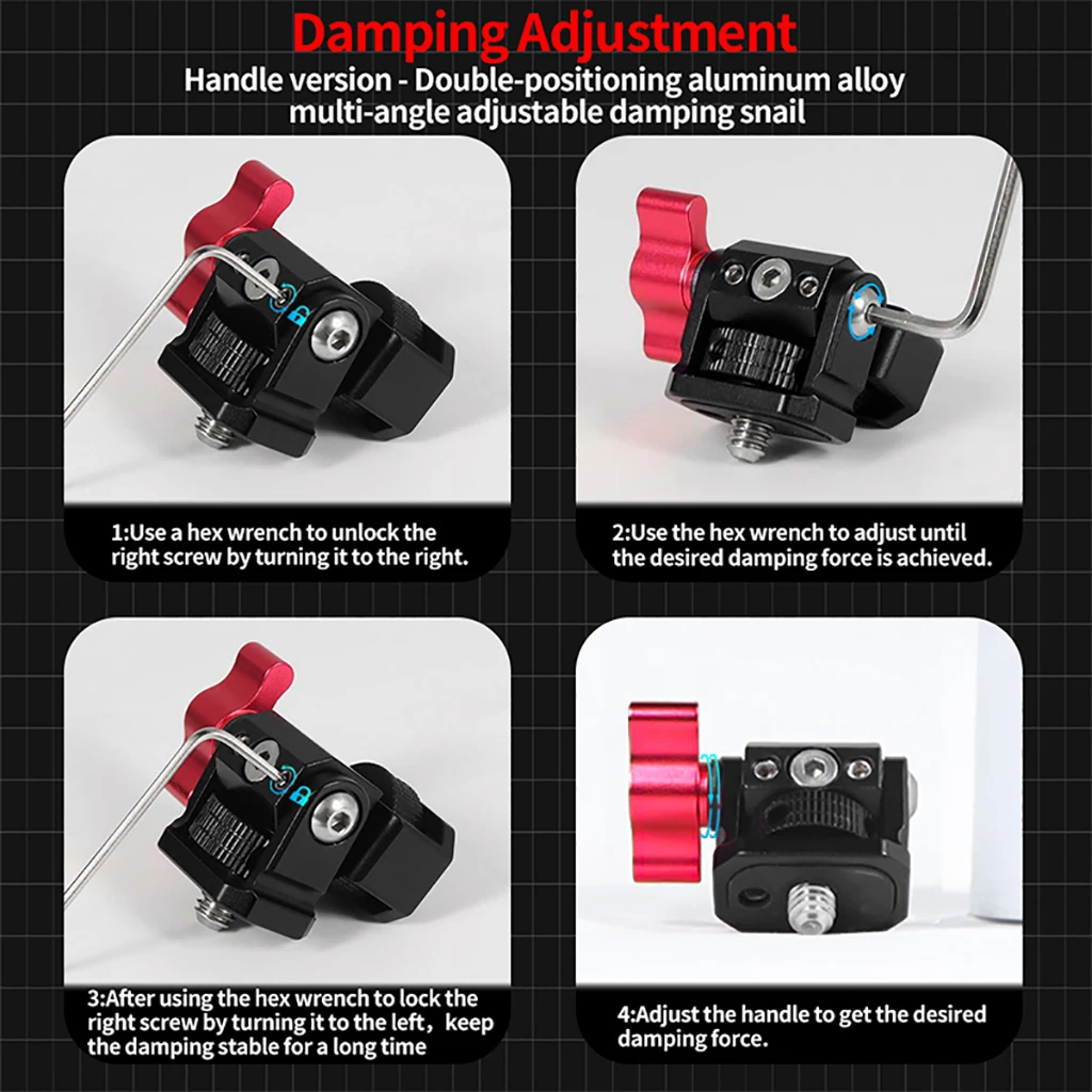 Monitor EVF Ständer Halter Kaltschuh Halterung für SLR Kamera Käfig Feld Monitor Mikrofon Blitzschuh Einstellbare Stabilisator Halterung – Detail 27