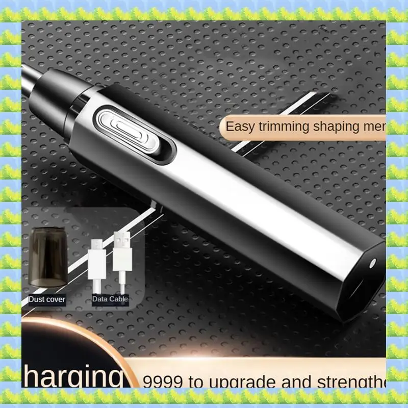 FZFZ Nose Hair Trimmer For Men USB Rechargeable Ear Nose Hair Trimmer Professional Trimming Tool Electric Nose Hair Trimmer