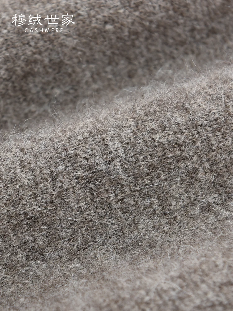 カシミヤセーターメンズラウンドネック厚みのある冬ルーズボトリングシャツブランドメンズカシミヤセーター