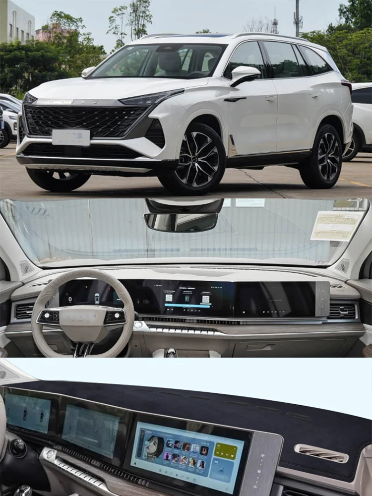 For Rover Roewe RX9 Dashmat Dashboard Dash Mat Cover Instrument Panel Sunscreen Pad Ornaments