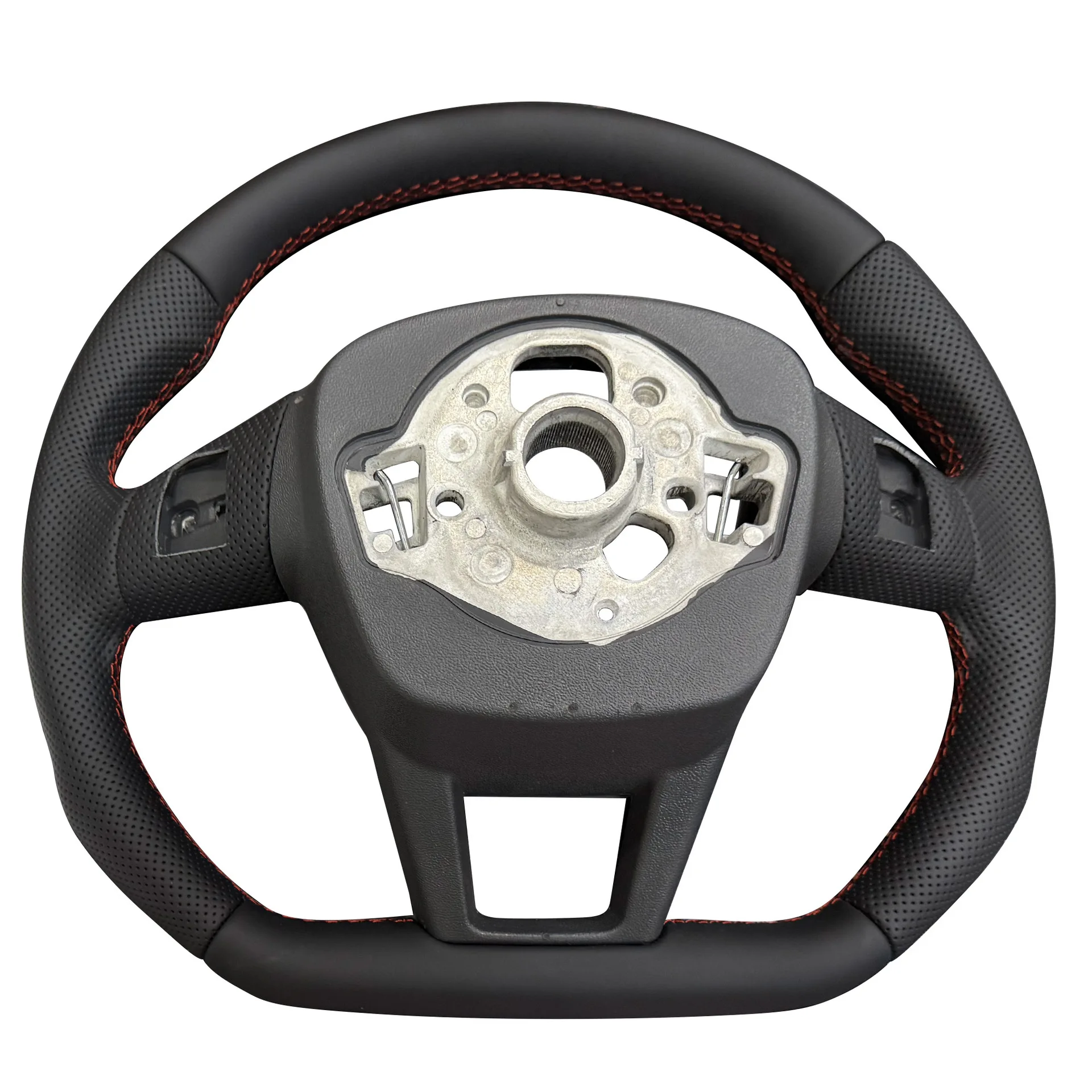 Suitable for Audi S standard A6C8 semi-punched paint, black and red line, no button, no pick, no heating plate bottom
