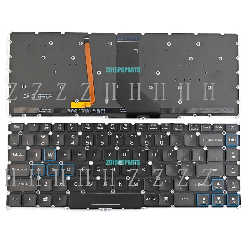 

Z New for Acer Predator Triton 500 PT515-51 PT515-52 Keyboard Backlit US