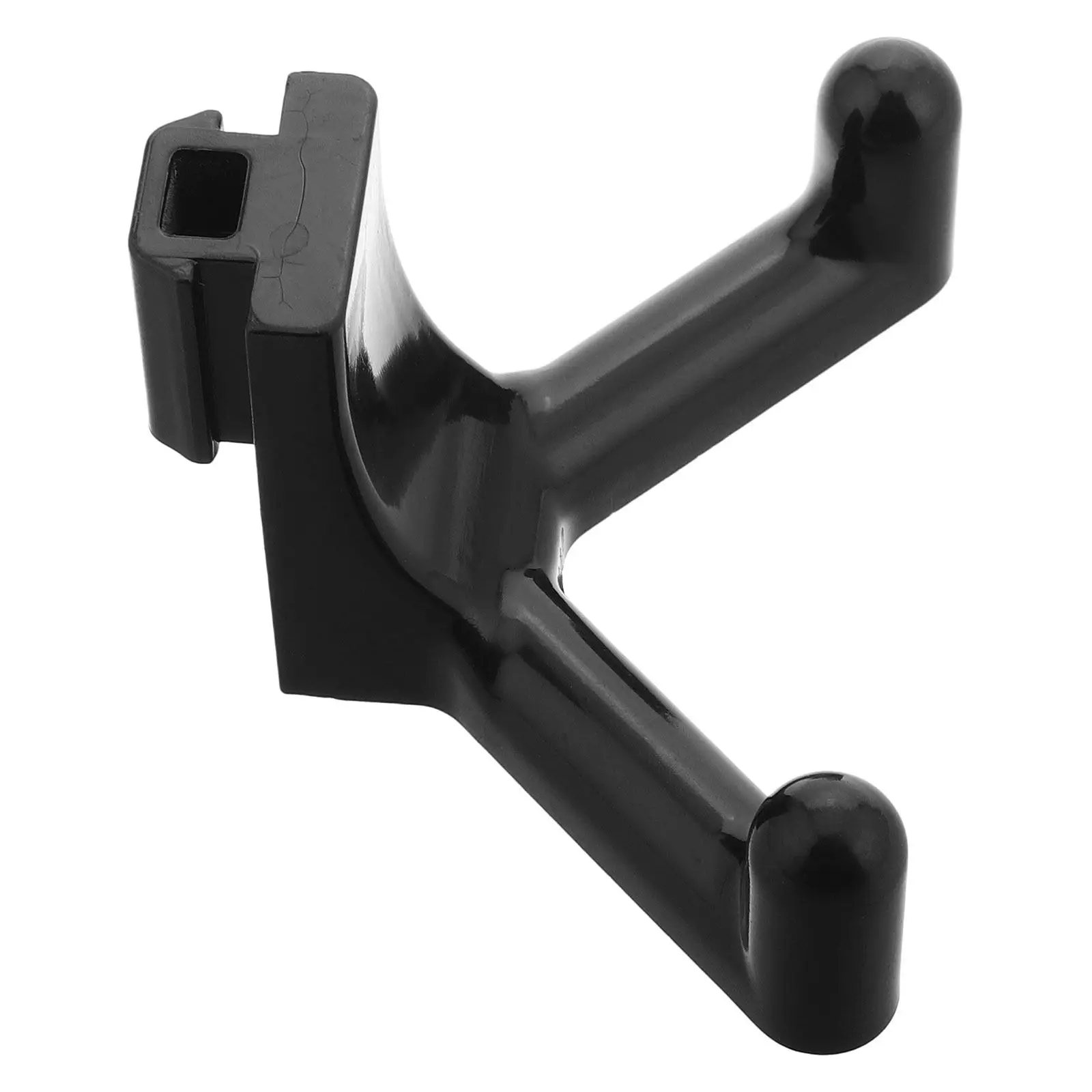 ABS Shed Tool Hook Groove Design Heavy Load Capacity Easy Install Wall Mount Hook for Shed Garage Garden Storage Organization