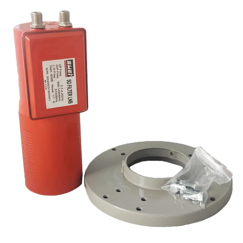 5G المضادة للتدخل C الفرقة Lnb DVB-S/S2 استقبال الأقمار الصناعية سعر المصنع لهوائي طبق الأقمار الصناعية C Band LNBF