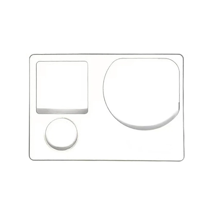 Replacement Front Housing Frame for 4 Action Camera Faceplate Frame Housing Perfect Fit Cover Camera  Accessory