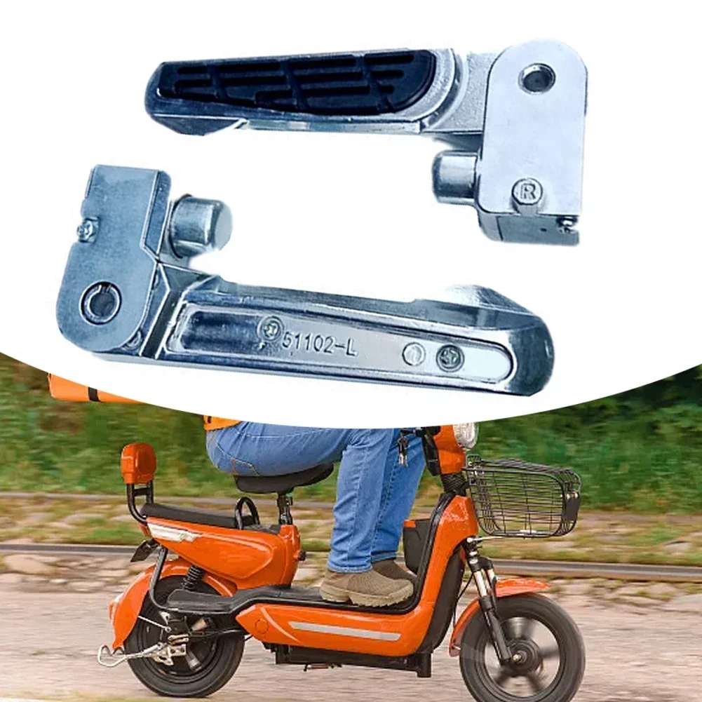 Electric Bike Bracket Bicycle Bike Pedal E-Bike Electric Bike Folding Pedal For Electric Bicycle Aluminum Alloy