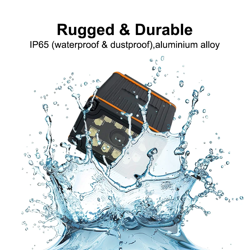 Powerful Long Range 2d Fixed Mounted Mount Barcode Scanner Long Range Fixed 2d Bar Code Scanner Fixed Mount Industrial