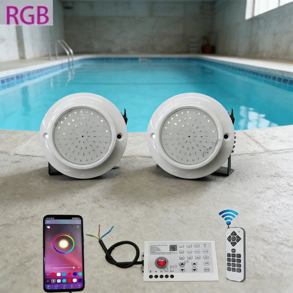 rgb-led-pool-light-12w85-265v-bluetooth-app-control12v-outdoor-underwater-lightfountain-landscape-lamppiscina-luz-spotlight