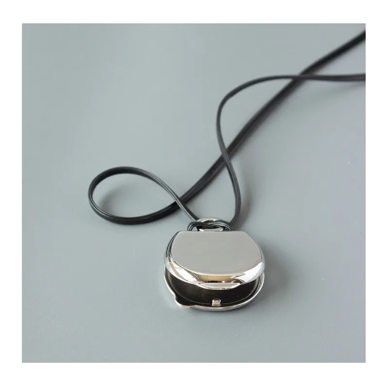 

Moonlight Treasure Box Long Necklace Simple Design Personality Glossy Upgraded Magic Box Long Sweater Chain