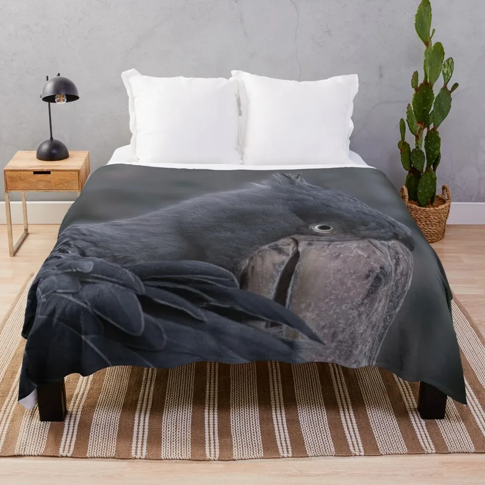 

Shoebill Smile Throw Blanket Lightweight Cozy Blanket for Bed Sofa