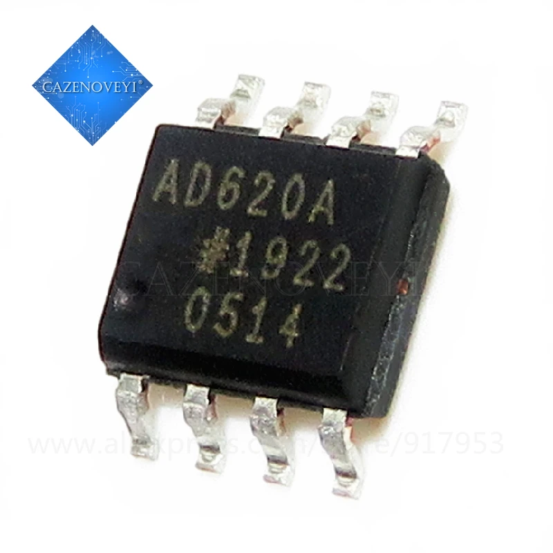 

5pcs/lot AD620ARZ AD620AR AD620 SOP-8 In Stock