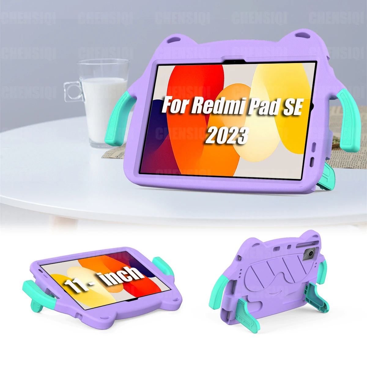 

Tablet Case for Xiaomi Redmi Pad SE 2023 (11 inch) EVA Shockproof Protective Case with Handle for Redmi Pad SE 11" kids Cover