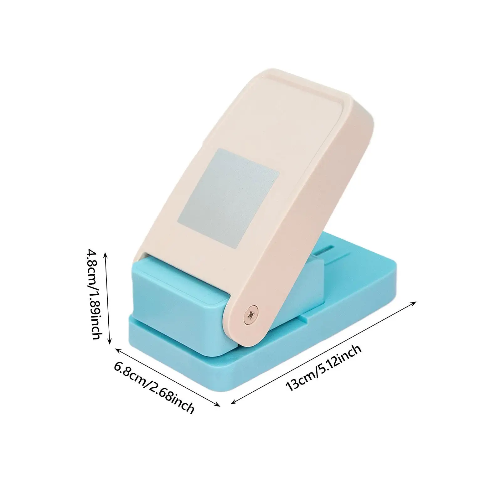 Tab Punch DIY Embossing Tool Paper Puncher for Card Making Notebook Classification File Self Made Index Label Planner Inserts