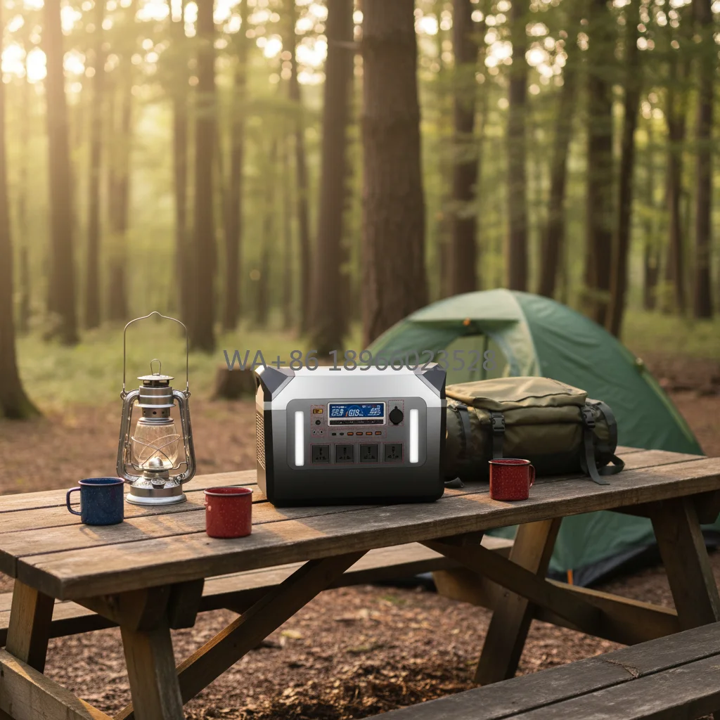 

Портативная электростанция BR SOLAR для дома и аварийного питания, 1.2кВт, 2кВт, 3кВт, с опциональным генератором и теплоотводом