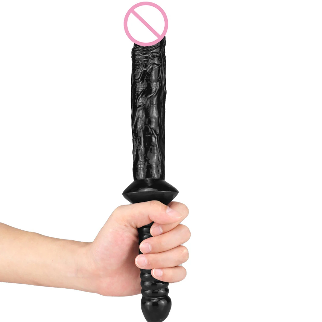 Sword Double Dildo Flexible Soft Anal Plug Stimulate Vagina G-spot Sex Product Sex Toy for Women Gay Lesbian Artificial Penis 18