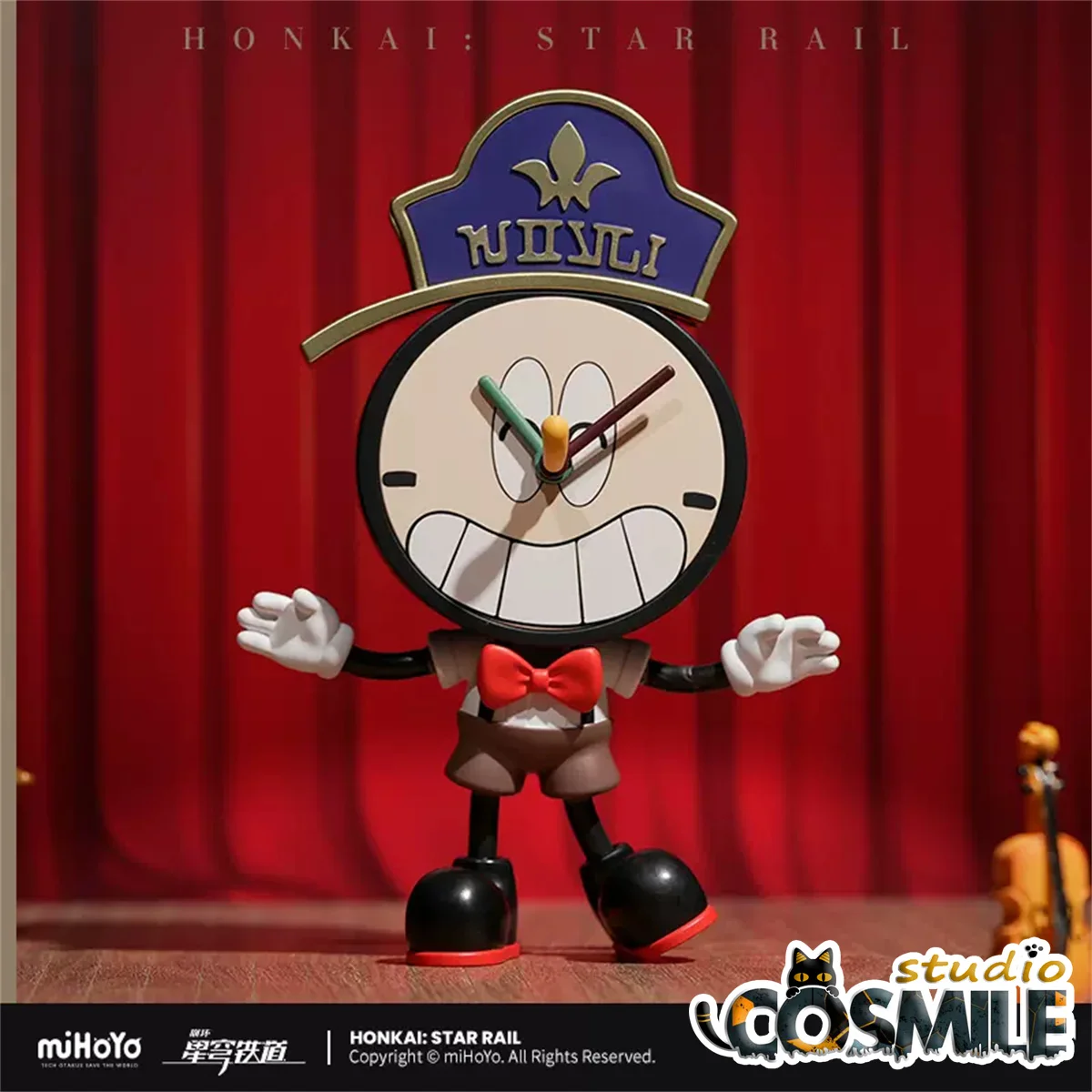 

Официальный оригинальный Honkai: Star Rail Clockie 되고 симптоーイ 시계 소년 Clock Ornaments ПВХ Фигурки Модель игрушки Sep