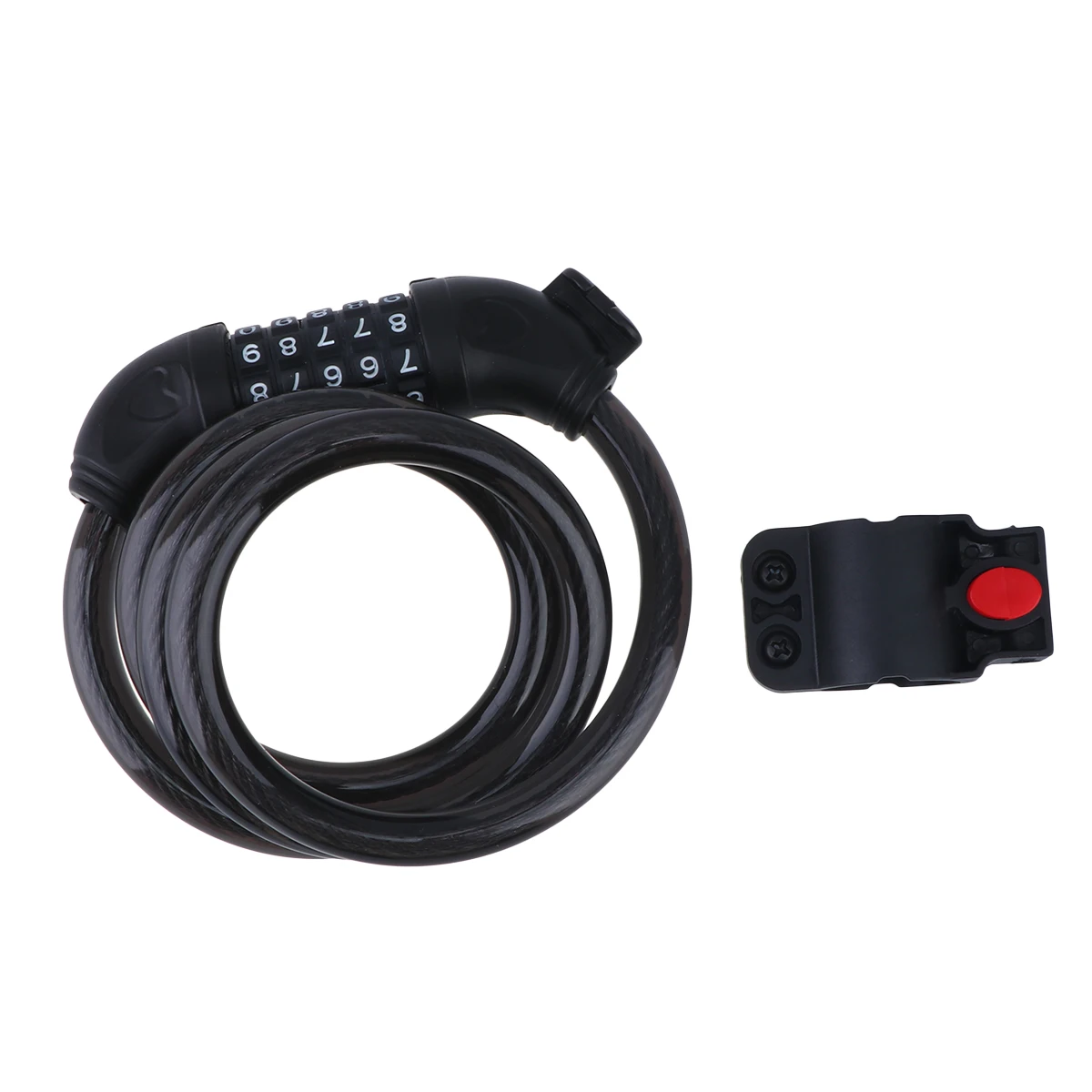 

5 Bicycle Lock Durable Cable Chain 100000 Passwords Suitable Bikes Motorcycles Scooters Long Secure Anti-Theft Bike Locks