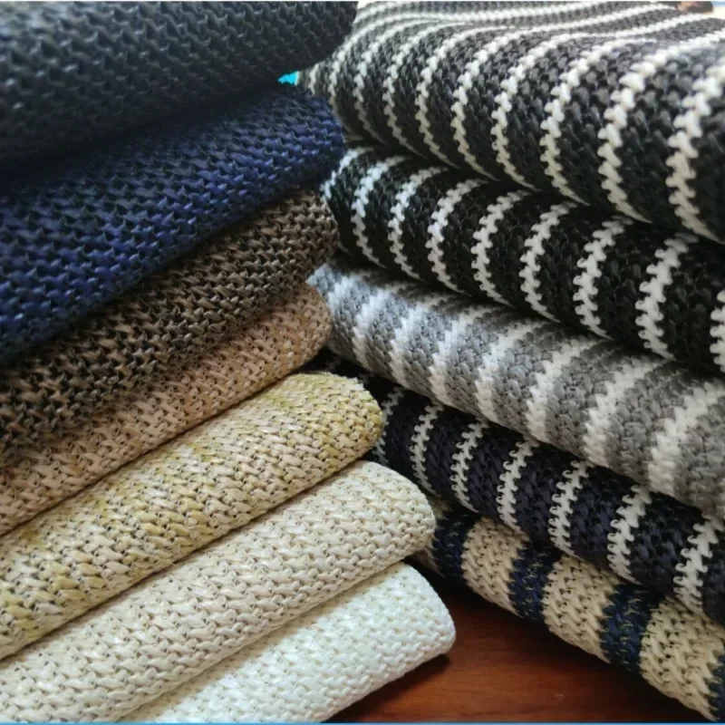1yard Strip PP Raffia Woven Fabric Special Knitted Fabric PP Straw Fabric for Handbags Bags Shoes and Hats Craft