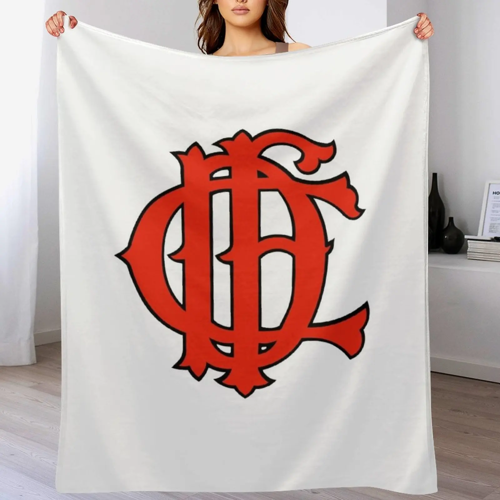 

CHICAGO FIRE CFD LOGO Throw Blanket Hairy Luxury St Blankets