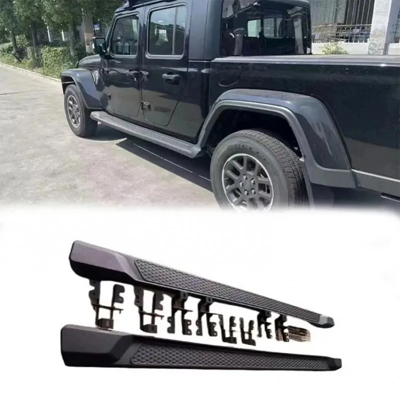 

Gobison 2018+ Gladiator JT 4 Door Offroad 4x4 Side Step Running Board Accessories