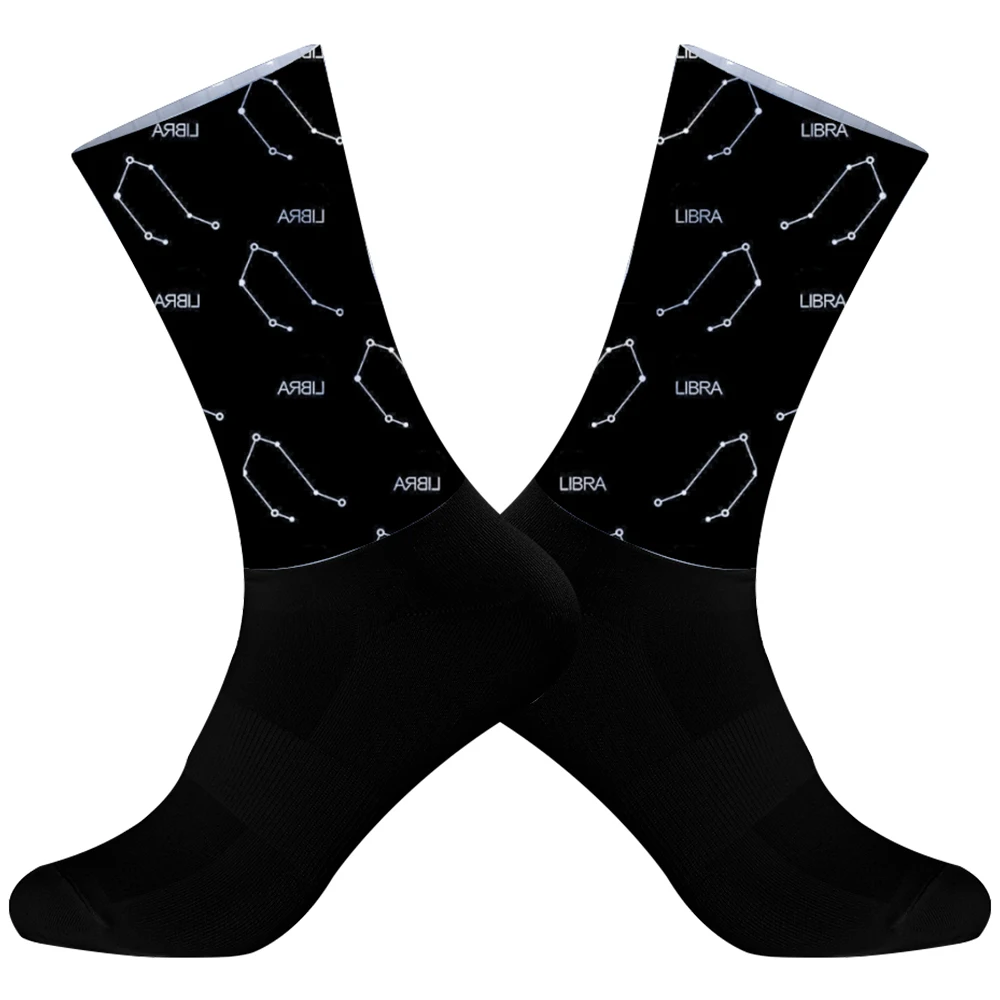 Casual Outdoor Sports Socks Mouth Anti Slip Silicone Bicycle Riding Socks 2024 New Summer Socks