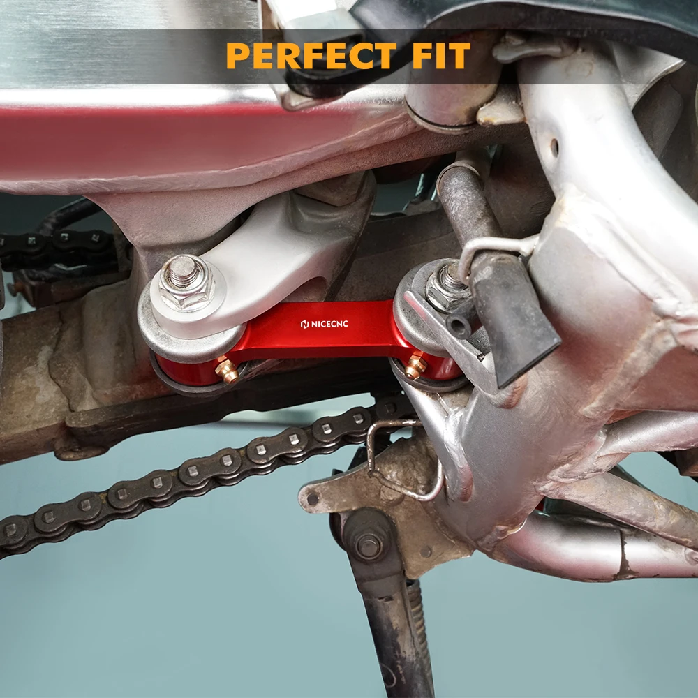 NICECNC 1X 1.18in/30mm Lowering Link Aluminum For Honda XR650L XR 650L 650 L 1993-2025 XR600R XR 600R 600 R 1985-2025 2024 2023