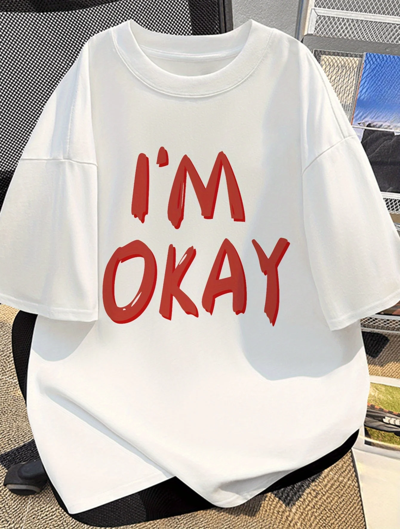 

Women's Plus Size T-shirt Graphic Short Sleeve Clothing Top, Loose and Casual, Soft and Comfortable Breathable, Outdoor Sports