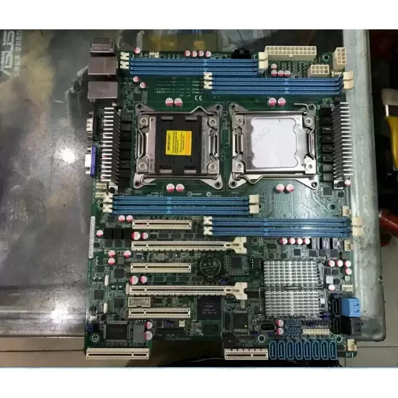 For Z9PA-D8 Dual LGA2011 Server Motherboard, 2x E5-2600 V2 CPU, DDR3 1600MHz ECC RAM, 7x PCIe 3.0 x16 Slots