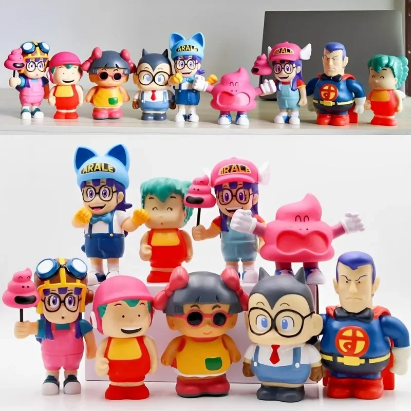 20cm Arale Figure Dr. Slump Anime Figure Senbei Norimaki Figurine Statue Pvc Model Collectible Animation Toys Birthday Gift