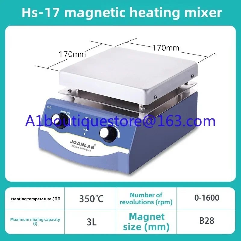 Magnetic Stirrer Heating Constant Temperature Digital Display Mini Small Electromagnetic Stirrer Laboratory Stirring Table