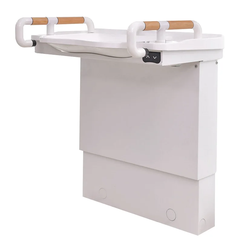 Lifting Basin Ceramic Integrated Basin Mirror Cabinet Bathroom Cabinet Toilet Wash Table