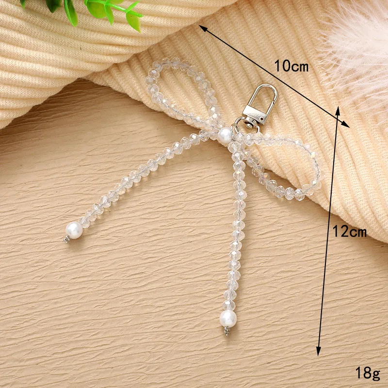 Pearl Bow Pendant Phone Chain