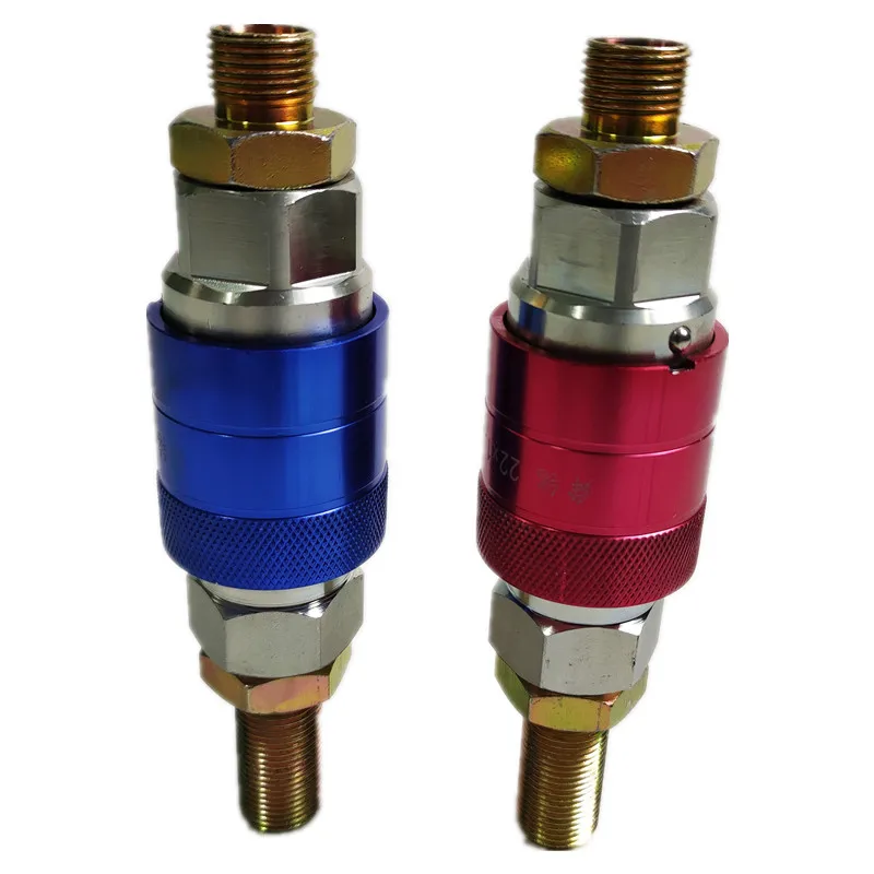 

Trailer spiral pipe quick coupling tractor brake connection valve self-sealing thickened air volume