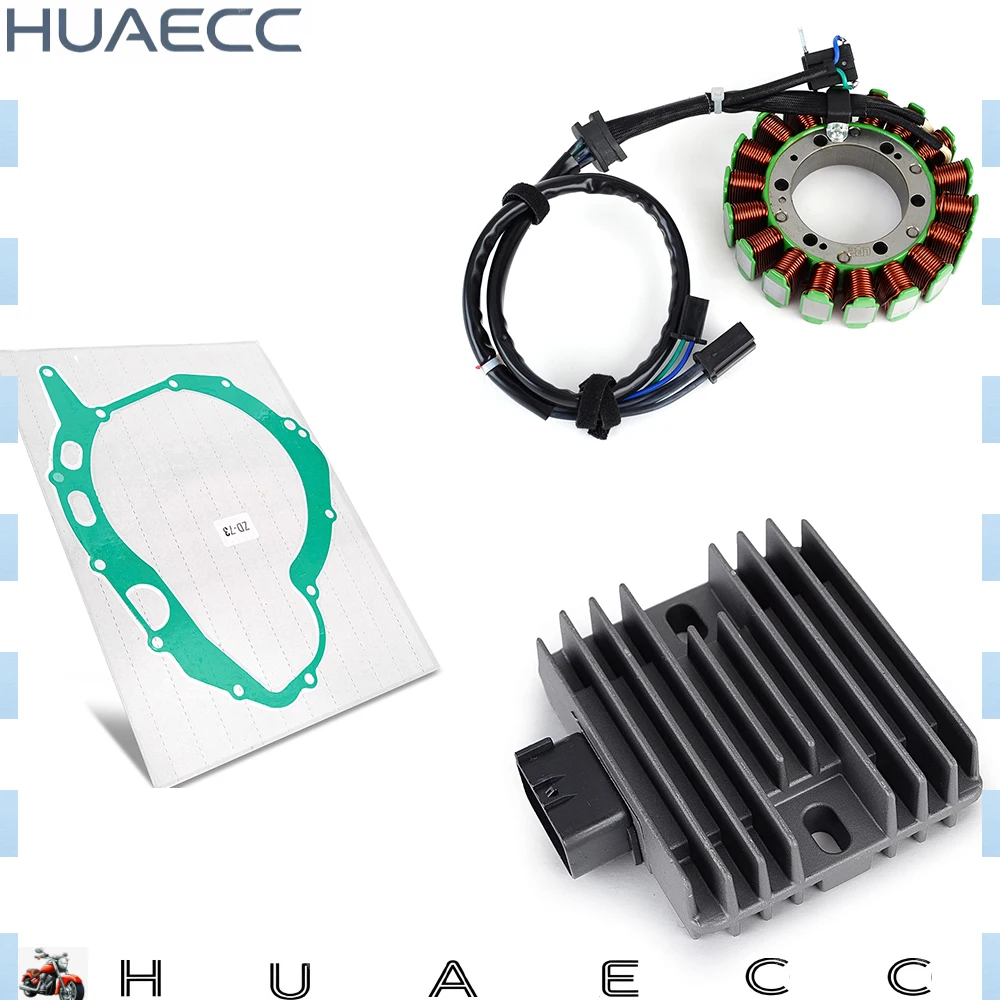 

DL 1000 для Suzuki DL1000 V-Strom 2002 32101-06G00 32101-06G10 32800-42F00 11483-02F00 катушка статора + прокладка + выпрямитель