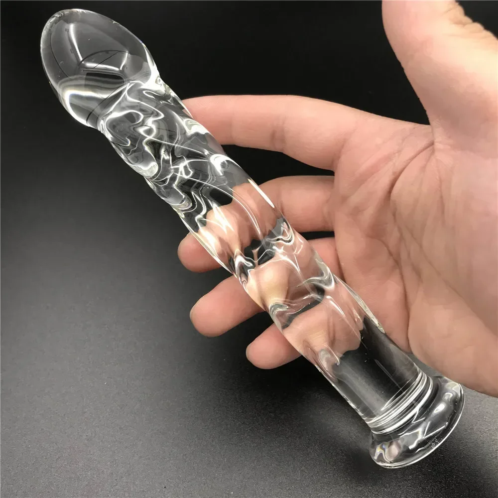 Butt Plug cuentas anales de cristal para mujeres bola vaginal hombres consolador masajeador de próstata masturbador femenino juguetes sexuales masculinos eróticos para adultos