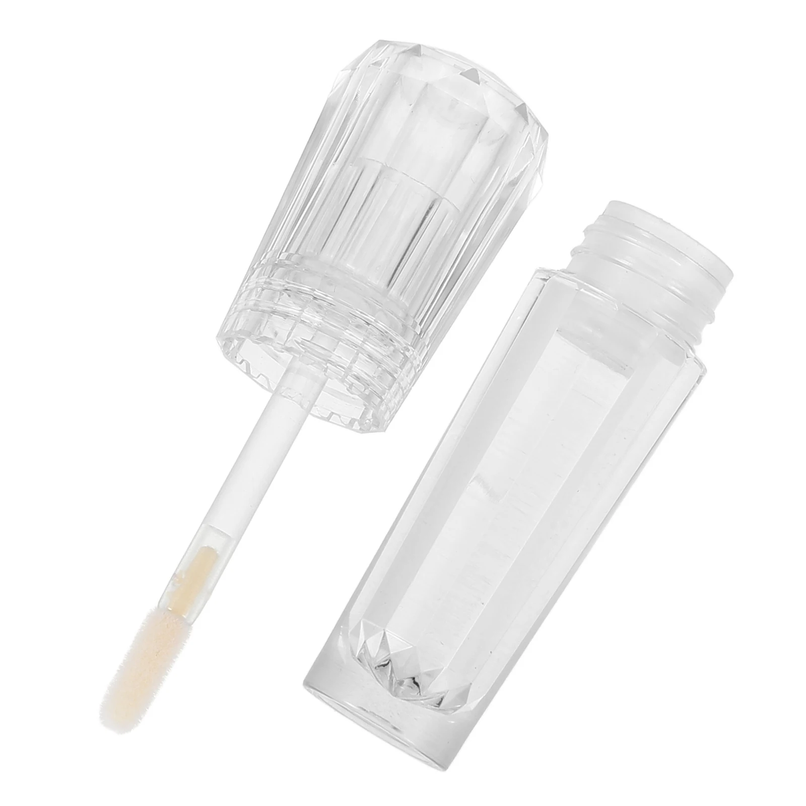 

Empty Lip Gloss Tube 3ML Pearlescent Plastic Mini Container Travel Size Clear Eye Shadow Bottle Refillable Supply