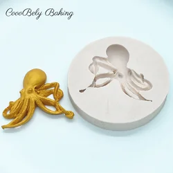 Octopus Shape Silicone Molds For Baking DIY Epoxy Chocolate Mold Fondant Cake Baking Decoration Fudge Pudding Cake Mold