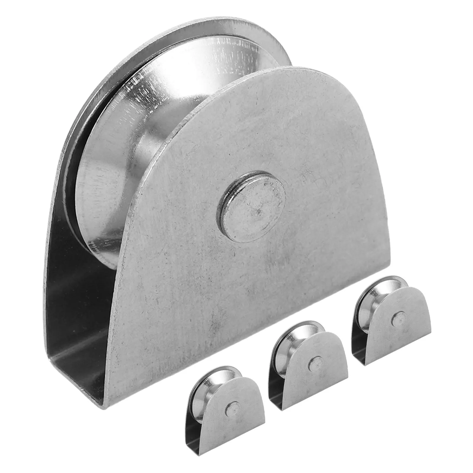 4Pcs Flagpole Pulley Kit Pulley Block For Property Manager Stainless Steel Low Noise Precision Bearing Lifting