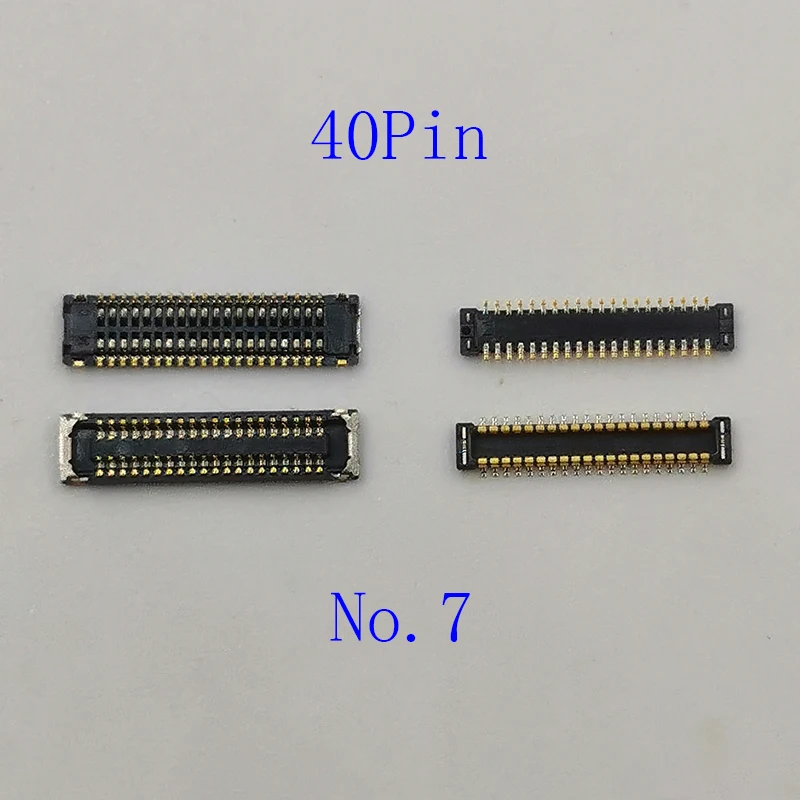 10Pcs 30-60Pin LCD Display Screen USB Charger Charging FPC Connector For Samsung Huawei Xiaomi OPPO Vivo Moto TECNO Itel Infinix