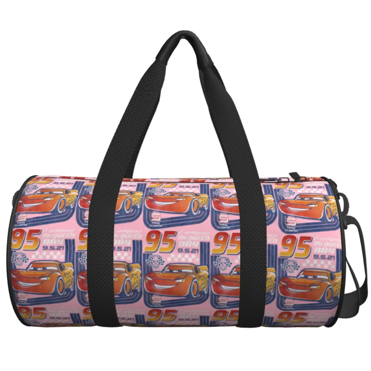 

Дорожная сумка Pixar Cars Lightning McQueen Trading Card Спортивная сумка Спортивные сумки Большая сумка для багажа Сумка для фитнеса для мужчин и женщин