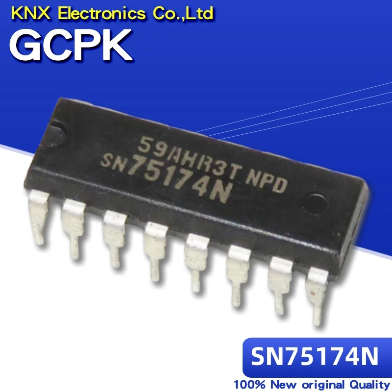 5pcs 100% original new DIP SN75174N 75174N SN75174 DIP-16